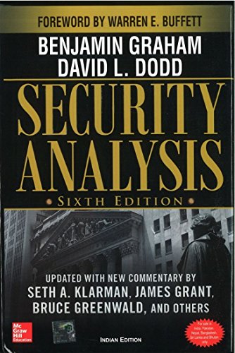 Security Analysis: Sixth Edition, Foreword by Warren Buffett