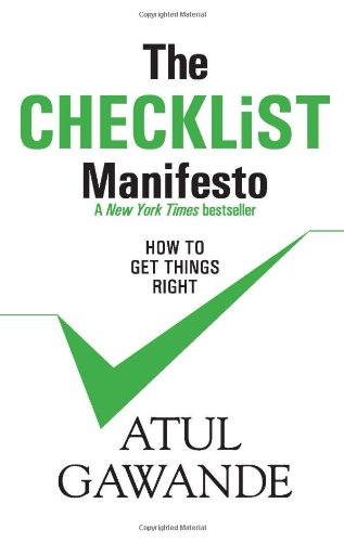 The Checklist Manifesto