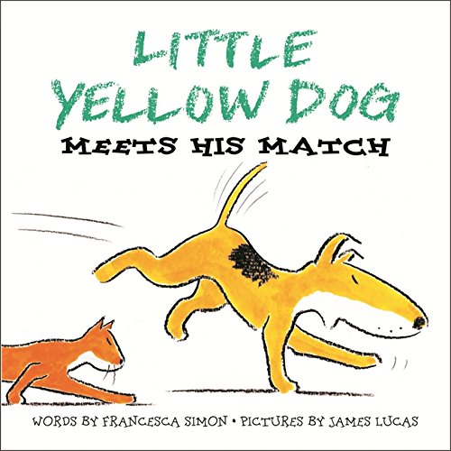 Little Yellow Dog Meets His Match