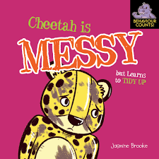 cheetah is messy