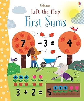 LIFT-THE-FLAP FIRST SUMS - Board book