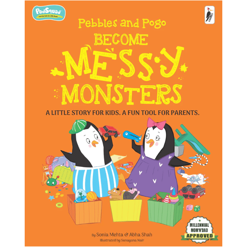 Becomes Messy Monsters - Pebbles and pogo