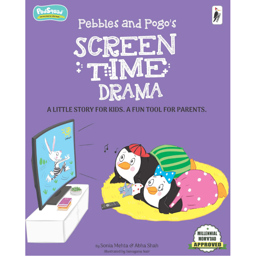 Screen Time Drama- pebbles and pogo